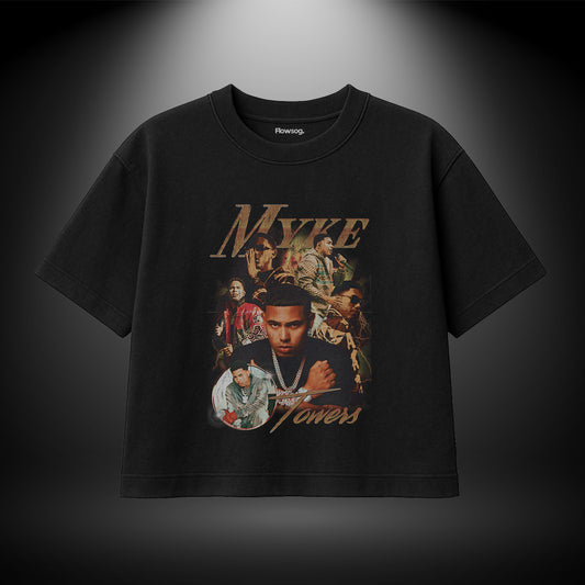 Remera Boxy Fit - Diseño Myke Towers