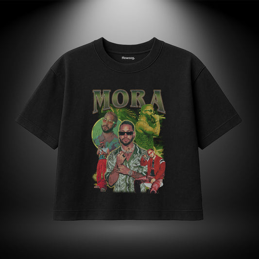 Remera Boxy Fit - Diseño Mora
