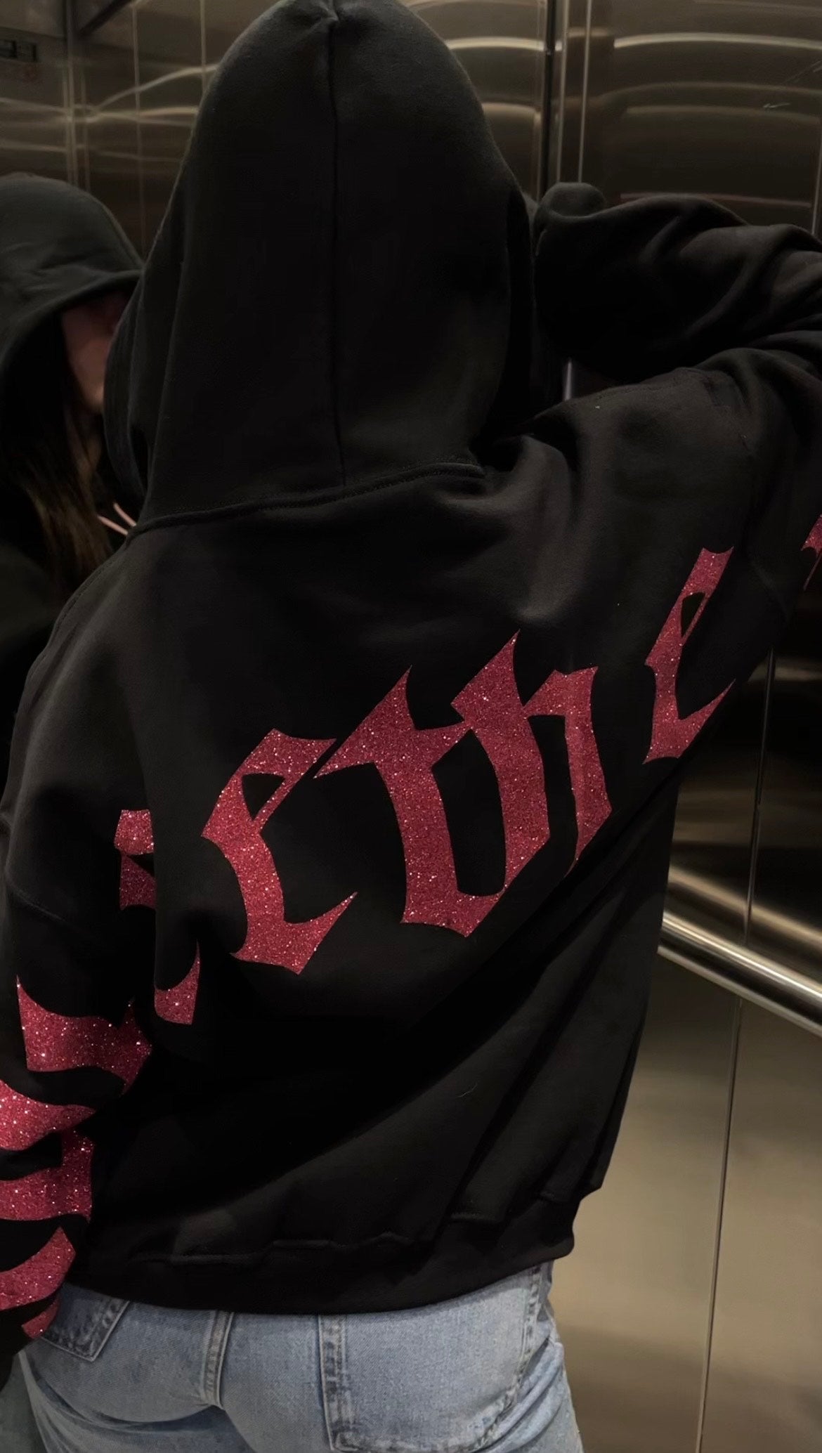Hoodie Exclusivo - Sweetheart Glitter