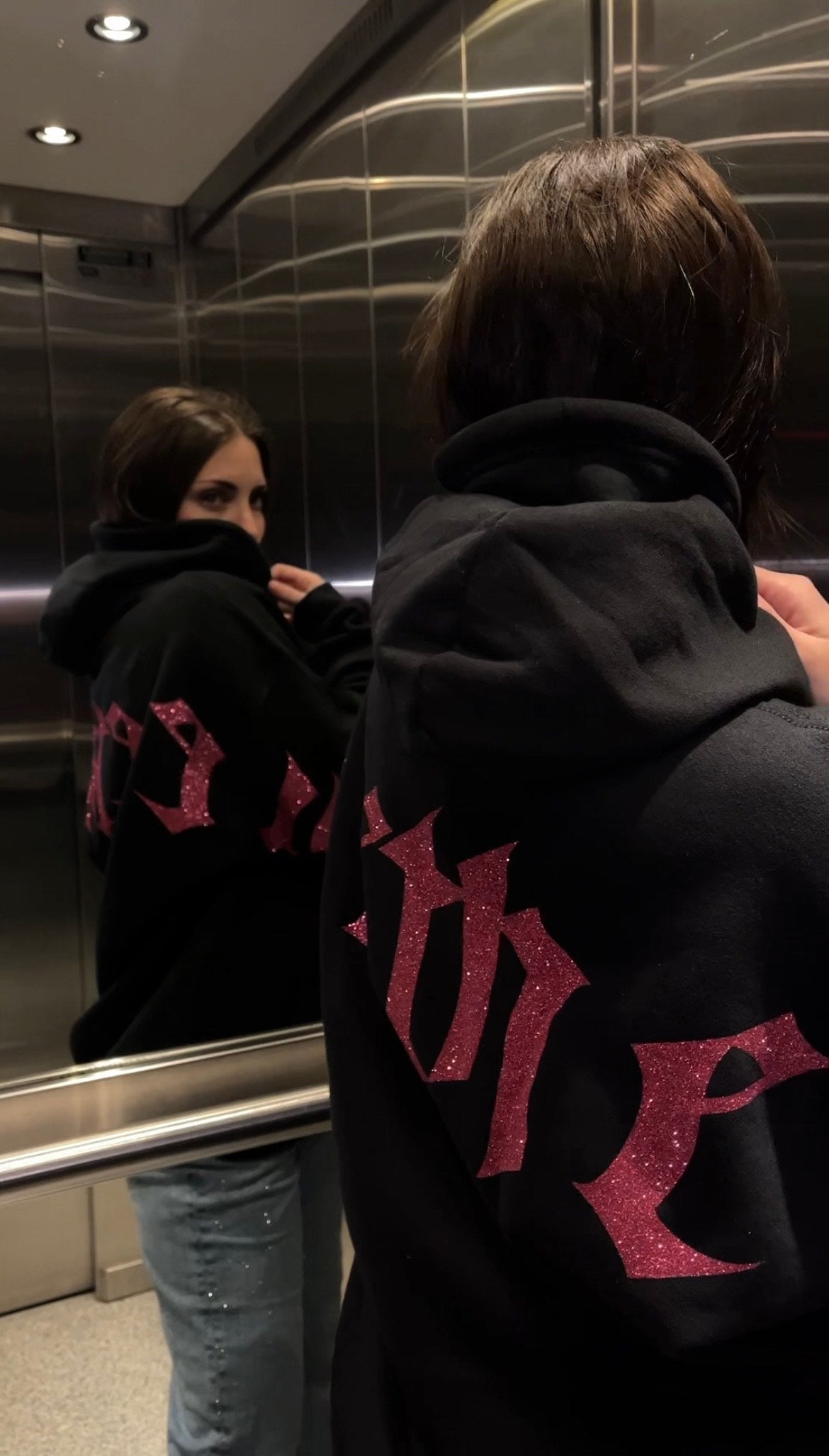 Hoodie Exclusivo - Sweetheart Glitter