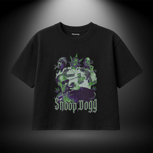 Remera Boxy Fit - Diseño Snoop Dogg