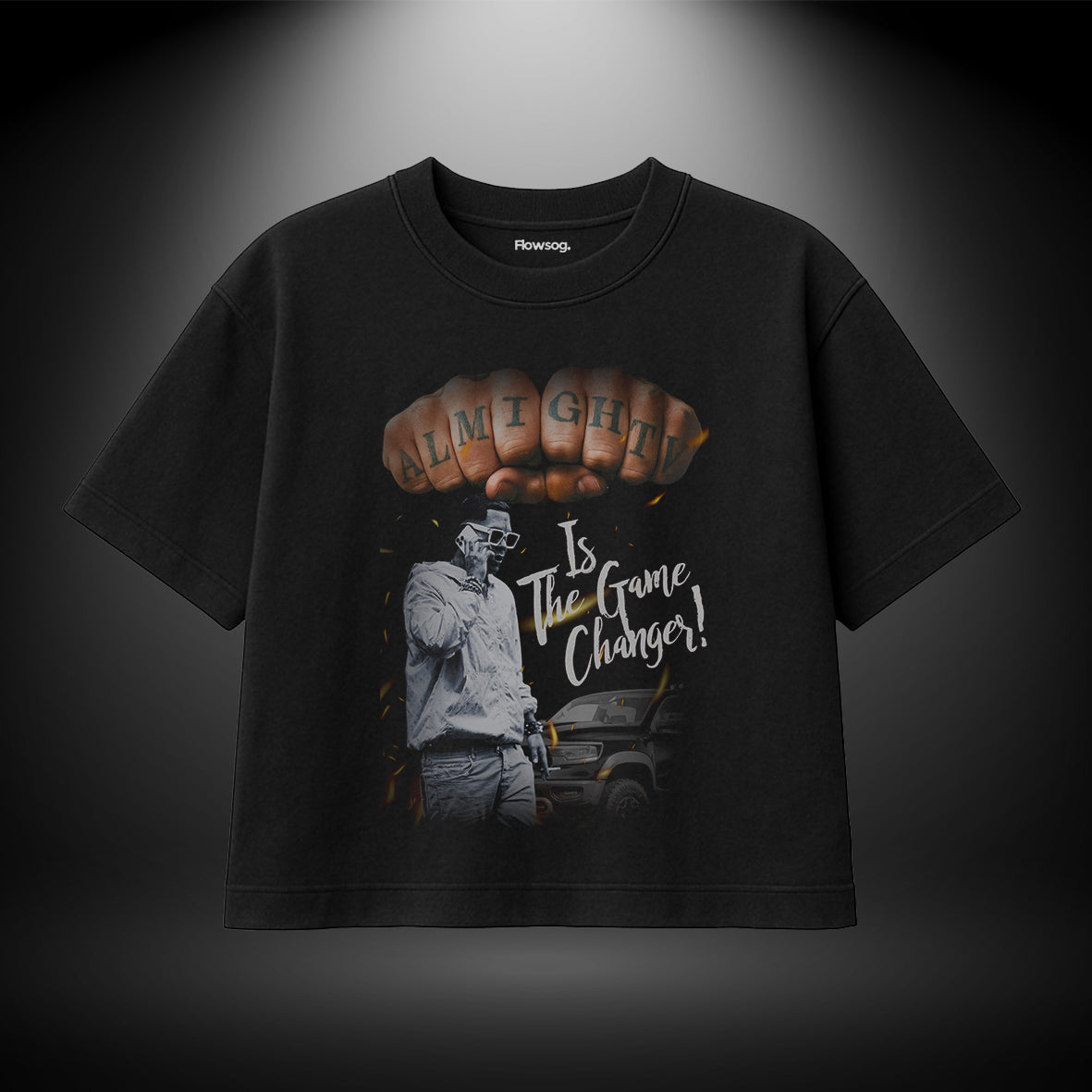 Remera Boxy Fit - Diseño Almigthy