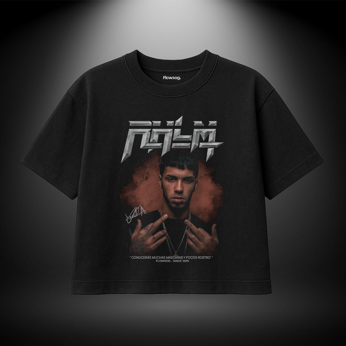 Remera Boxy Fit - Diseño Anuel AA