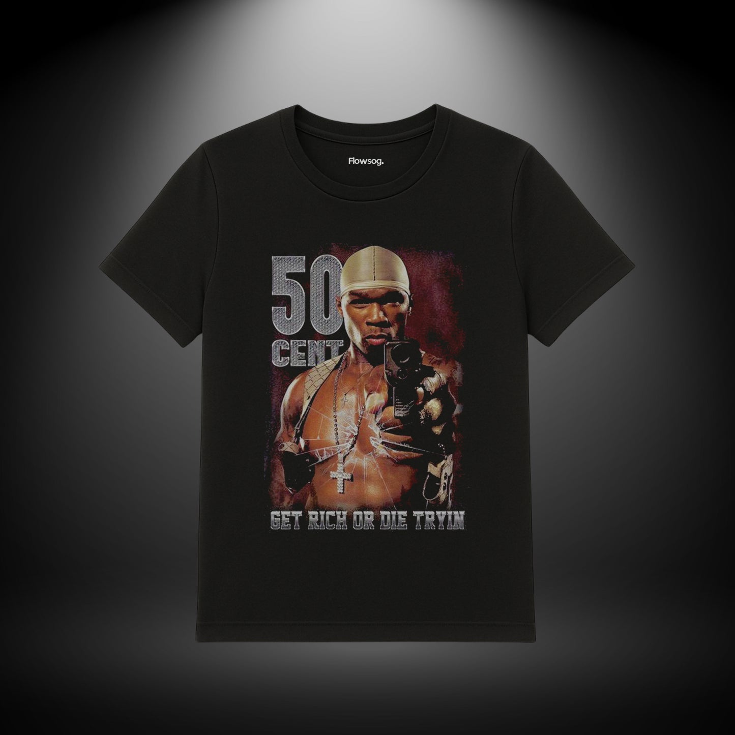 Remera Slim - Diseño 50 Cent