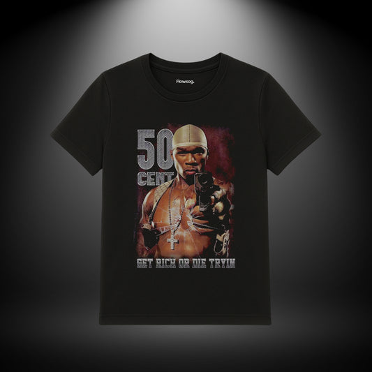 Remera Slim - Diseño 50 Cent
